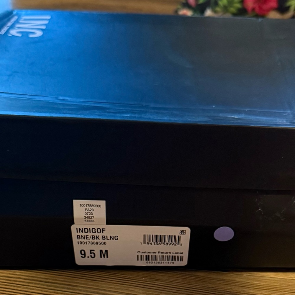 I.N.C. Indigo Cowboy Booties NIB - Picture 6 of 12